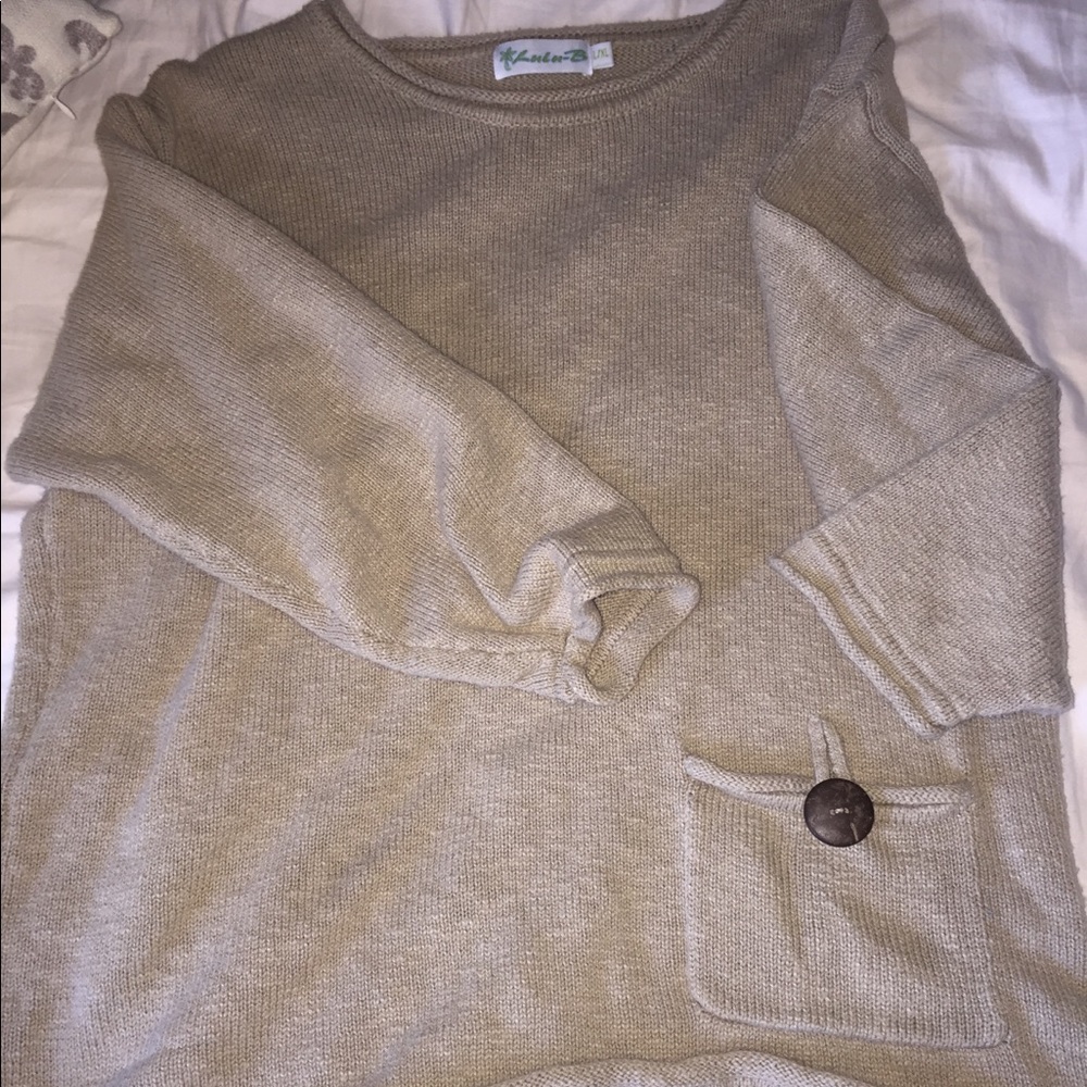 sweater with pocket